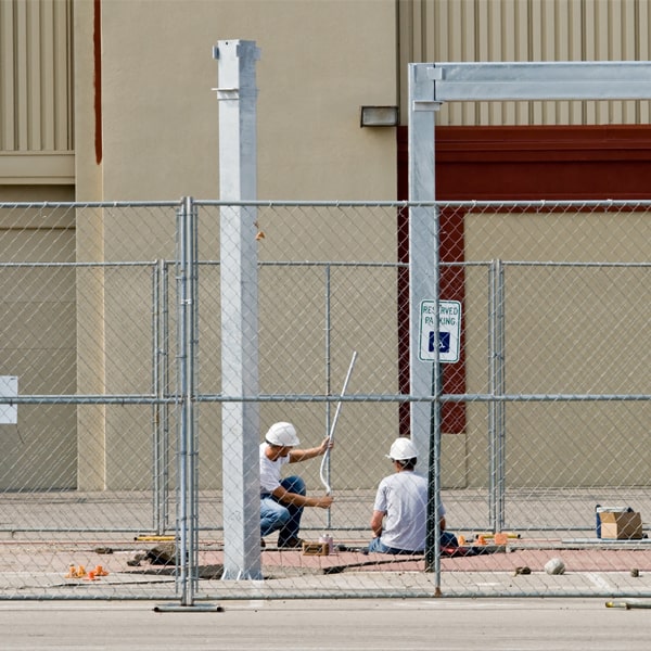 how long can i lease the temporary fence for my building site or event in Morristown